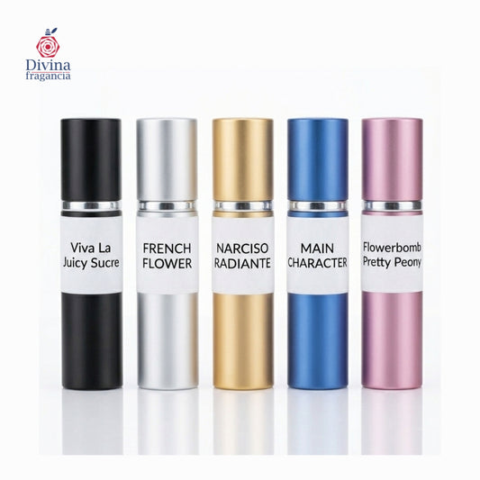 Dulce Sofisticación | 5 Decants Exclusivos + Envío Gratis