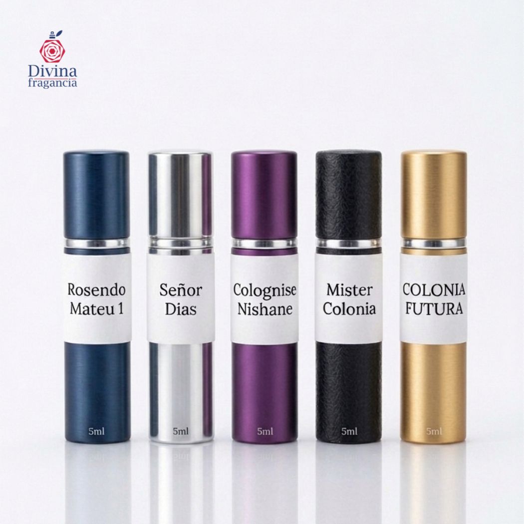 La Esencia de la Colonia | 5 Decants de Lujo + Envío Gratis