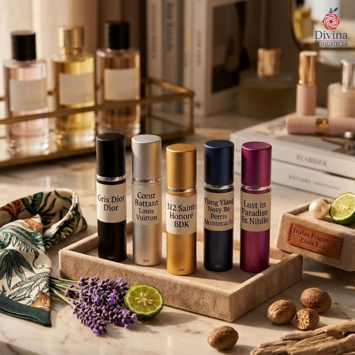 Discovery Set: Elegante y Sofisticada | 5 Decants Exclusivos + Envío Gratis