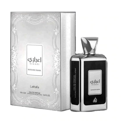 Ejaazi Intensive Silver (Inspiración: La Nuit de L'Homme Bleu Électrique Yves Saint Laurent)